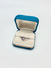 Summer Camp Amethyst Heart Ring - Stone Cooper