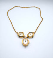 Fortune's Hour - Vintage Watch Necklace - Stone Cooper