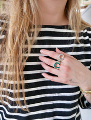 Wrangler Ring (size 8-10) - Stone Cooper