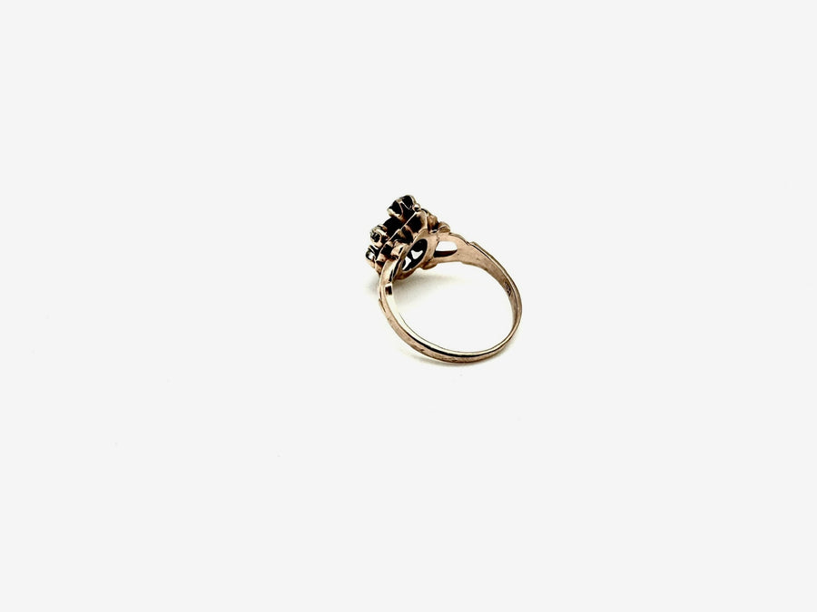 Victorian 9K Ruby, Diamond Ring (4) - Stone Cooper
