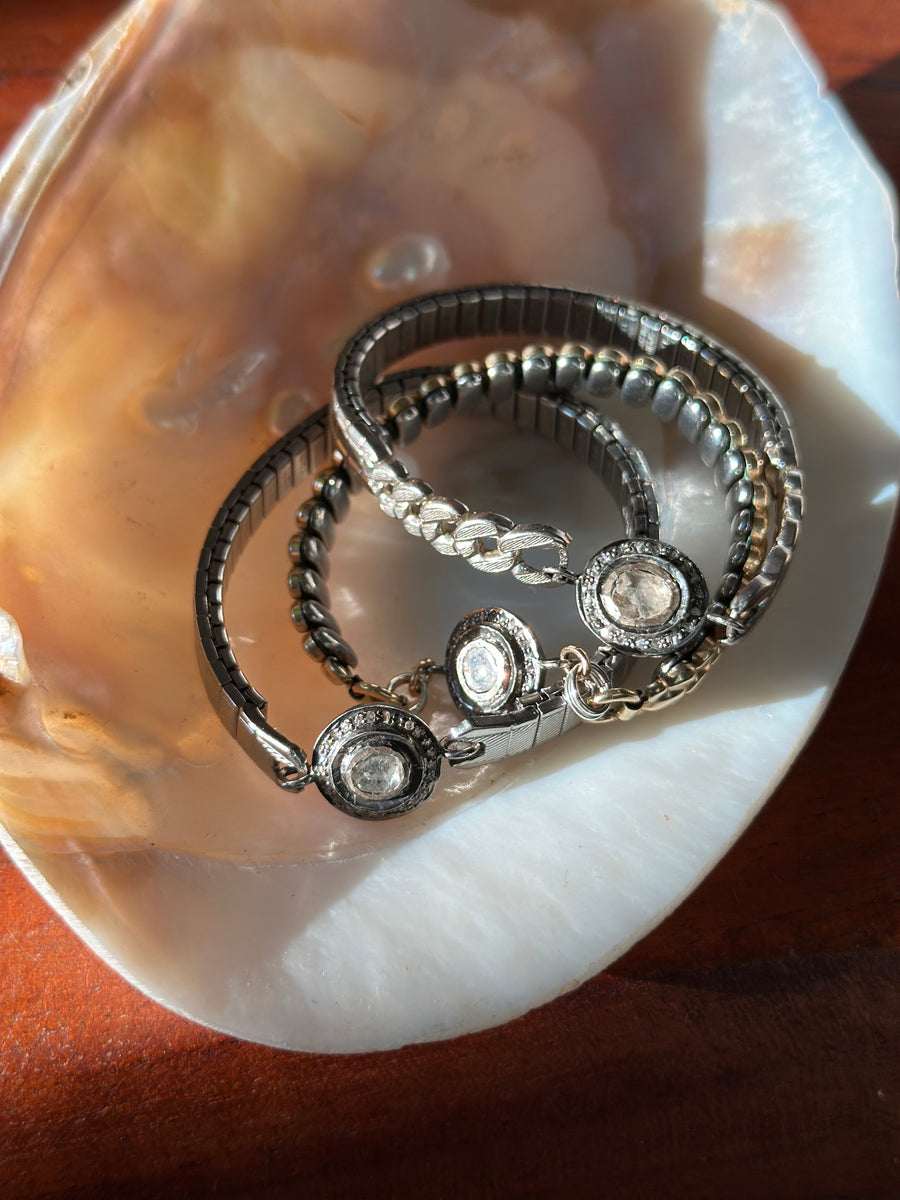 Frida Diamond Slice Watch Band Bracelets - Stone Cooper