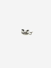 Tiny Vintage Movable Stroller Charm - Stone Cooper