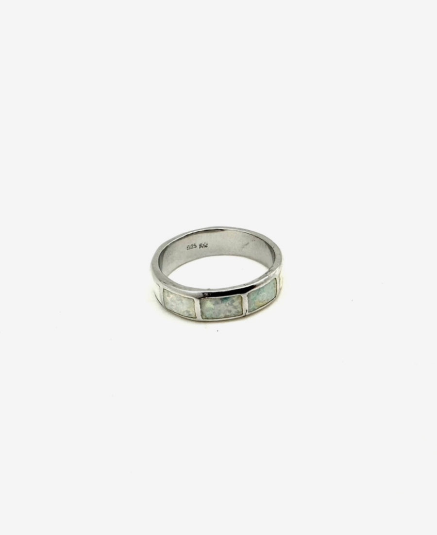 Opal Chicklet Ring - Stone Cooper