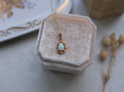 10K Vintage Opal Necklace - Stone Cooper