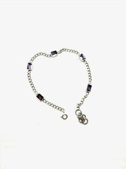Garnet, Topaz or Amethyst Baguette Bracelet - Stone Cooper