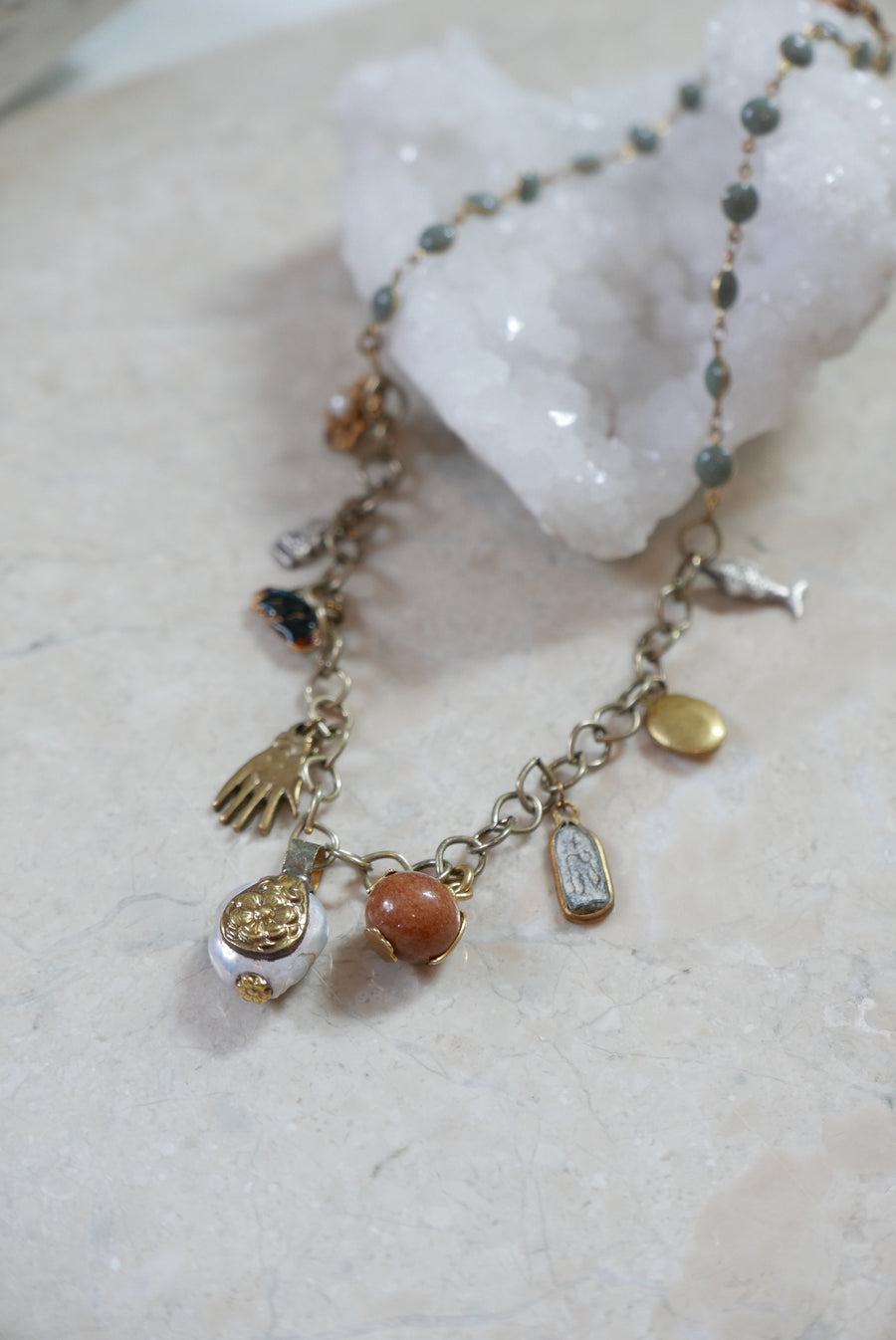 Mindful Charm Necklace - Stone Cooper