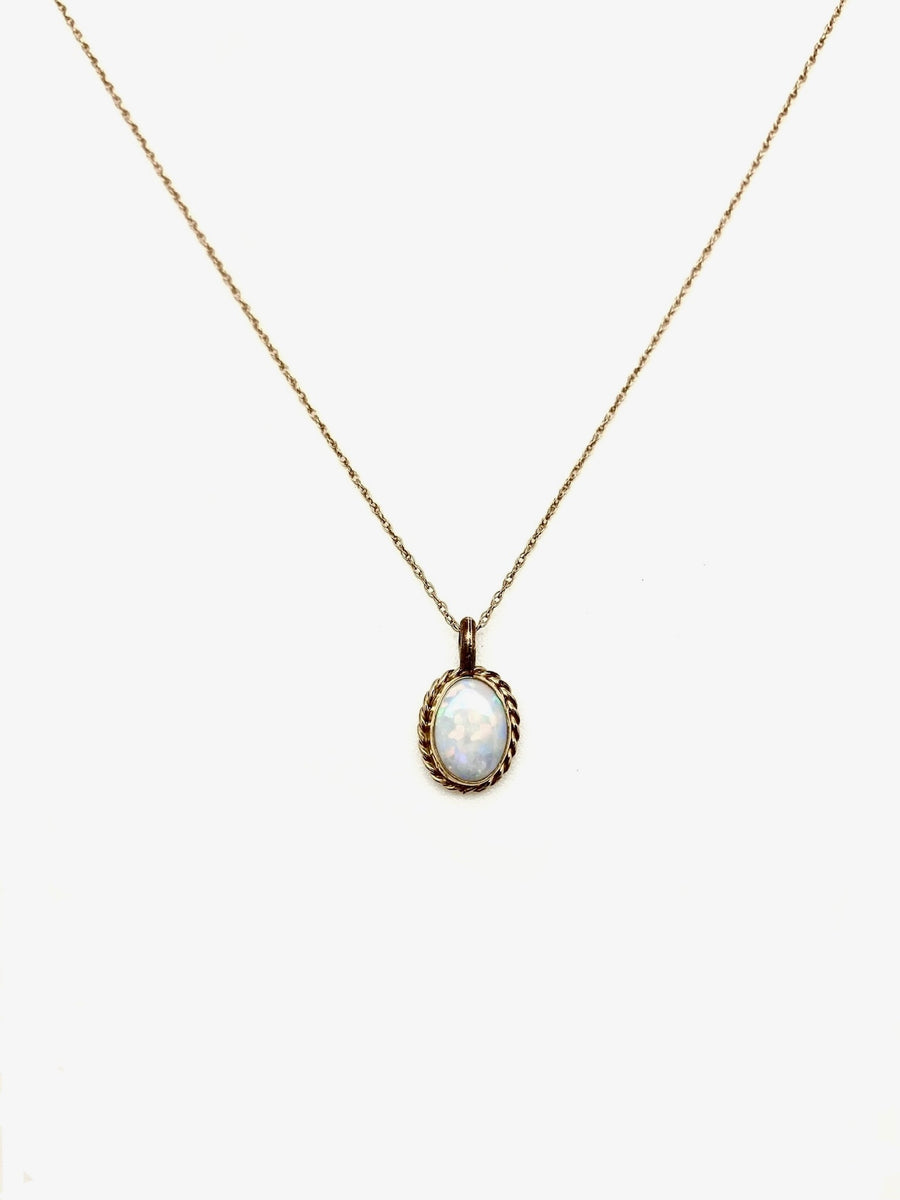 Joy Opal Necklace (14K)