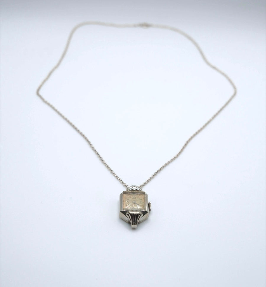 Lost Hours - Vintage Watch Necklace - Stone Cooper