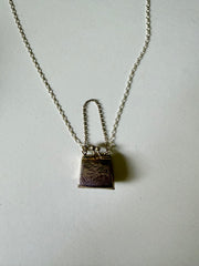 Charlotte Vintage Sterling Purse Locket - Stone Cooper