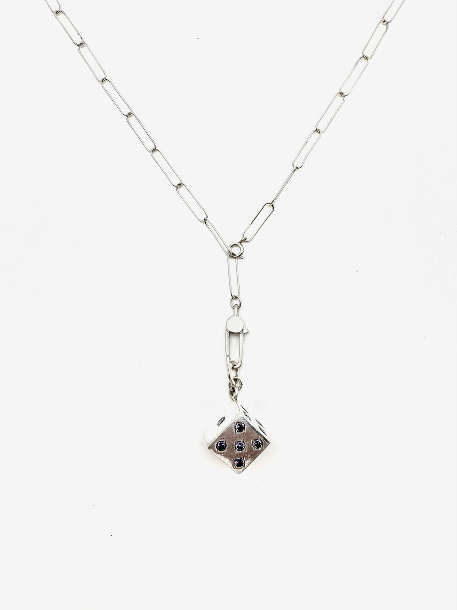 Charmed Lucky Dice Necklace - Stone Cooper