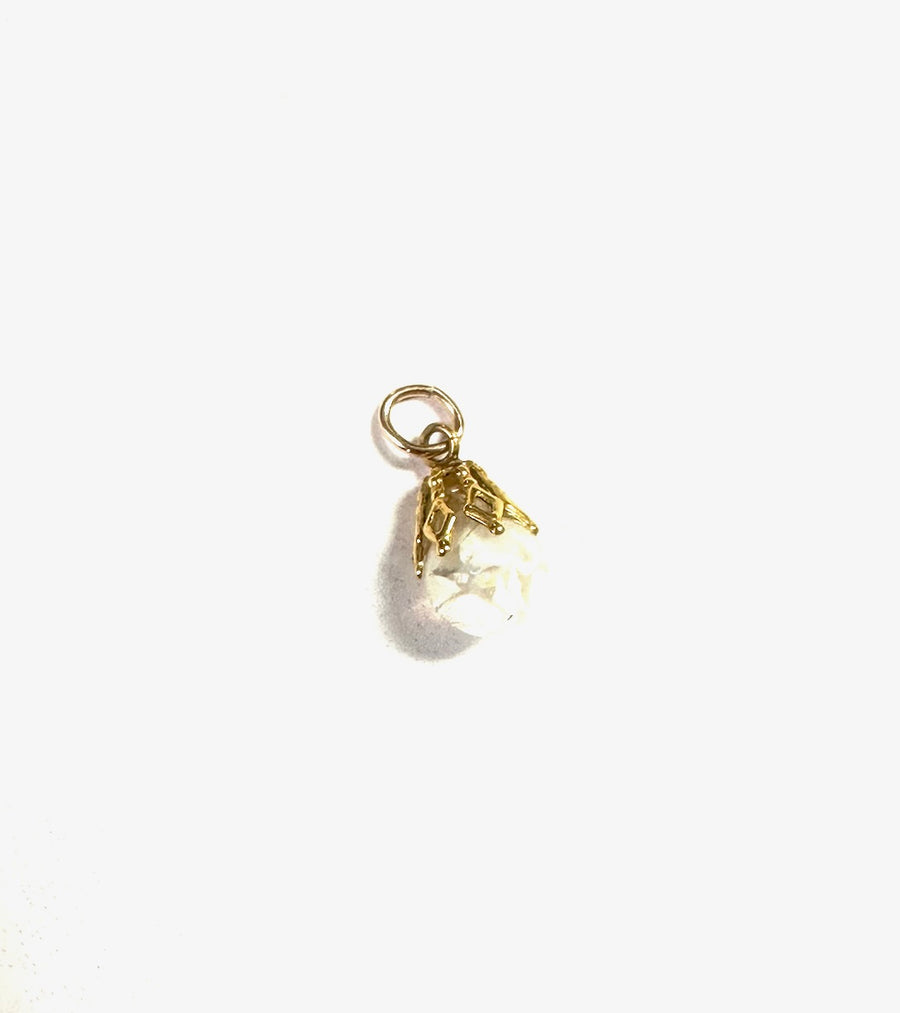 Vintage Opal-in-Oil Orb Charm (12K Gold Filled) - Stone Cooper