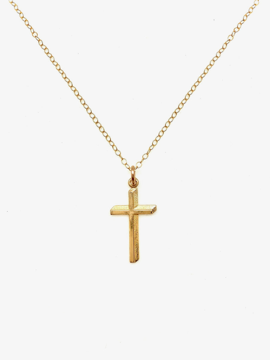 Vintage Cross Necklace - Stone Cooper