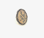 Dendritic Limestone Ring (8) - Stone Cooper