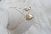 Doretta Vintage Flower Heart Locket - Stone Cooper