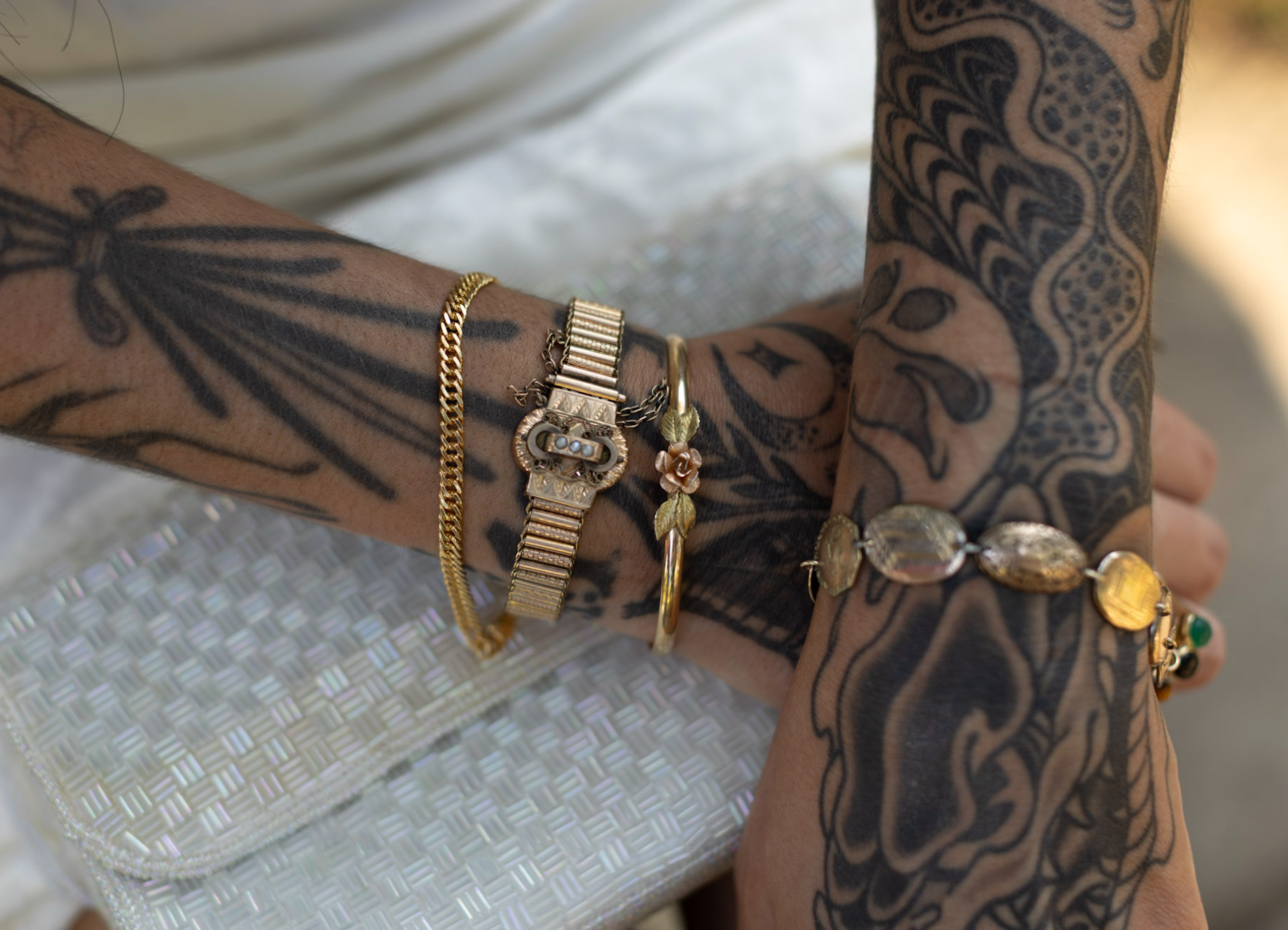 Rose Gold-Filled Cuff Bracelet