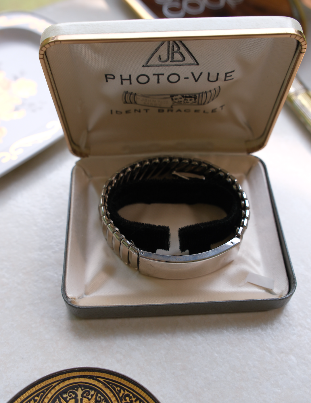 Silver Photo-Vue Expansion ID Bracelet
