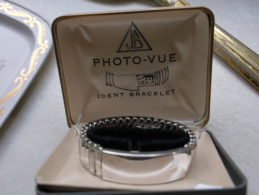 Silver Photo-Vue Expansion ID Bracelet