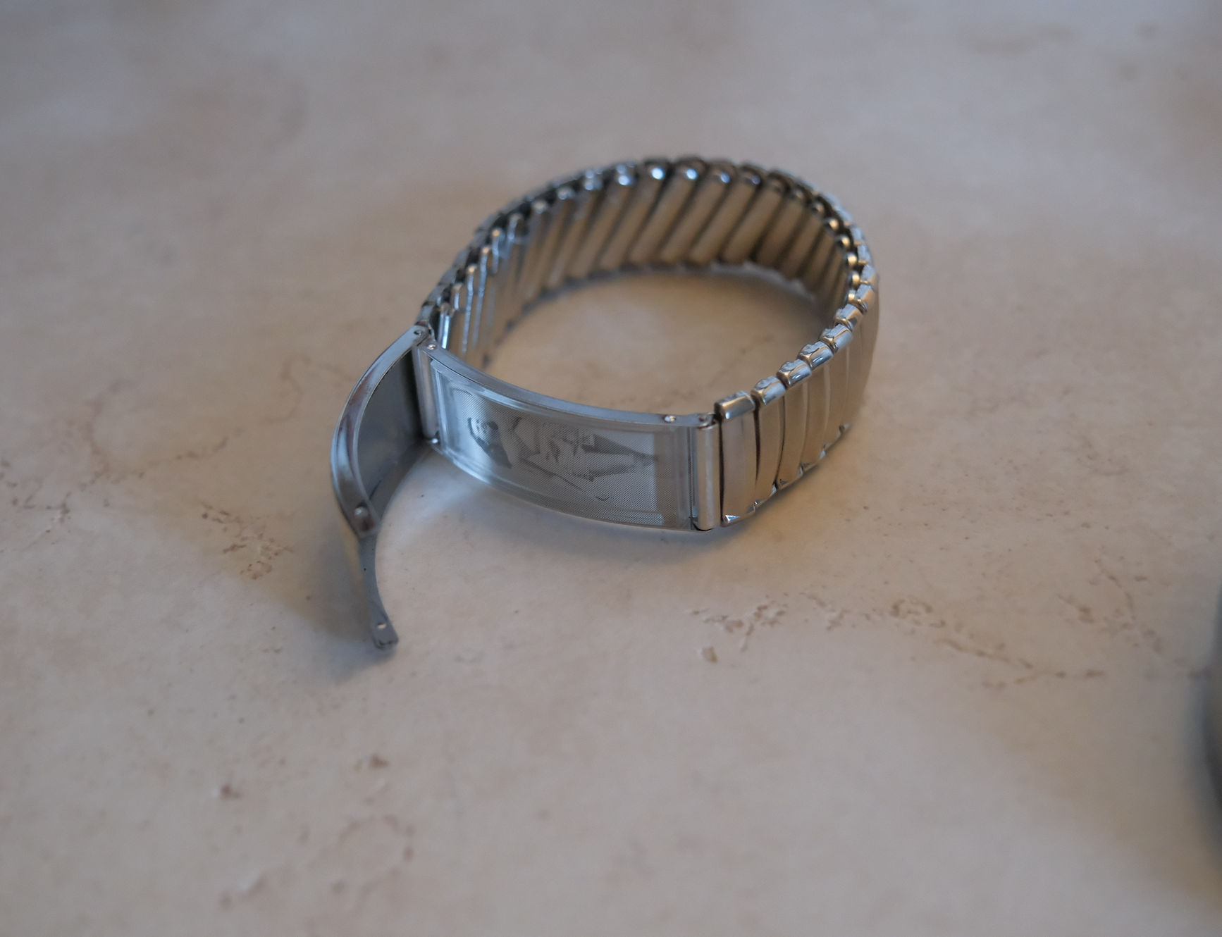 Silver Photo-Vue Expansion ID Bracelet
