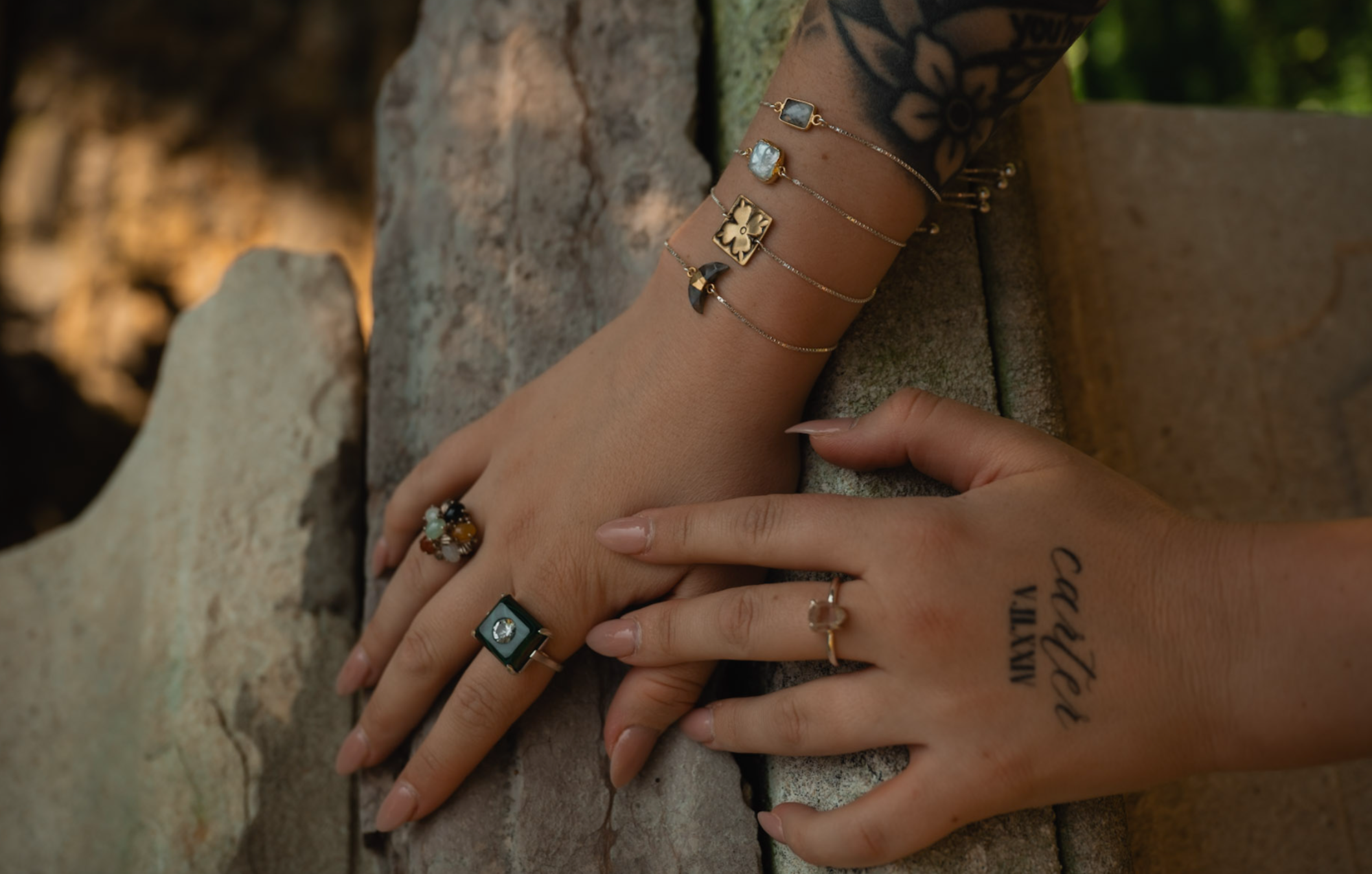 Intuitive Pearl Slider Bracelet