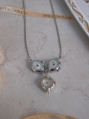 The Turning Hour - Vintage Watch Necklace - Stone Cooper