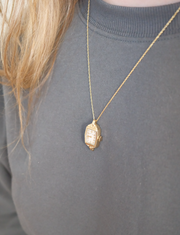 Everhour - Vintage Gold-Fill Watch Necklace - Stone Cooper