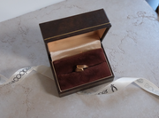 10K Gold Retro Twist Ring (6) - Stone Cooper