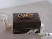 10K Gold Retro Twist Ring (6) - Stone Cooper