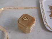 Classic 14K Vintage Diamond Huggies