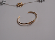 Opal Gold-Filled Cuff Bracelet