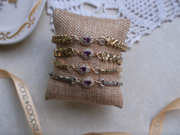 Amethyst Vintage Watch-Band Bracelets
