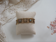 Etta Antique Enameled Bracelet