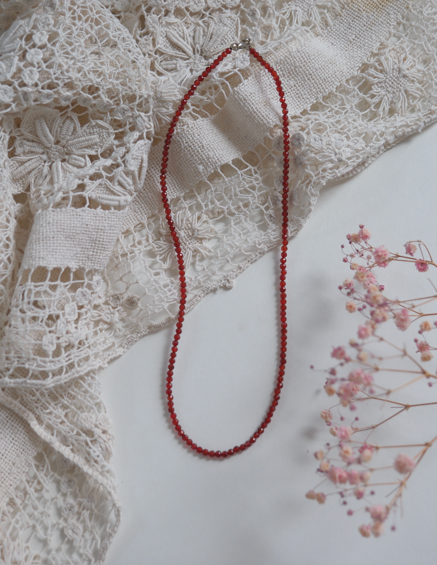 Garnet Necklace Strand