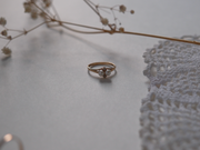 10K Vintage Pearl Diamond Toi Et Moi Ring (5)