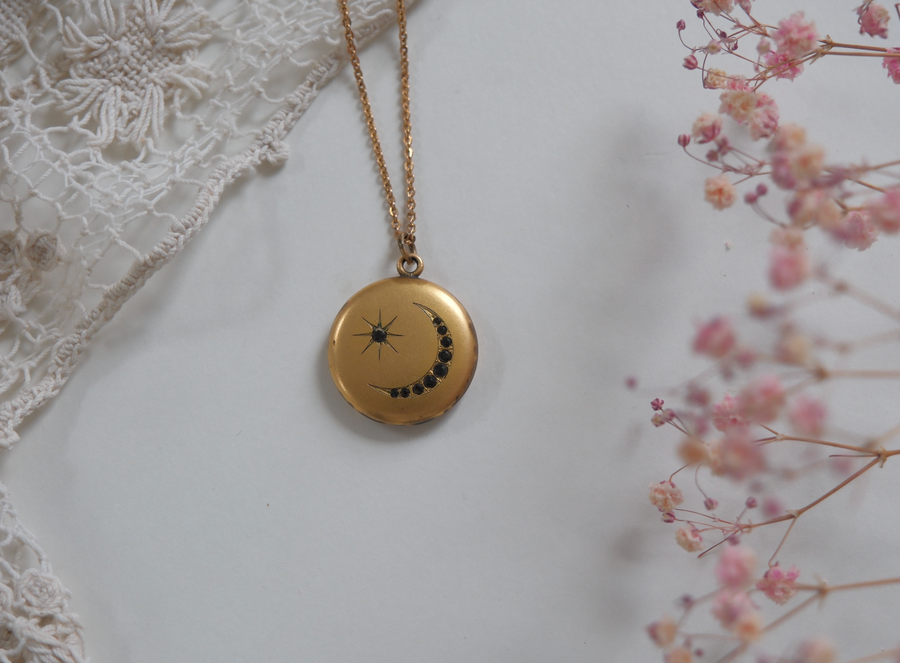 Celestial Gold-Filled Locket