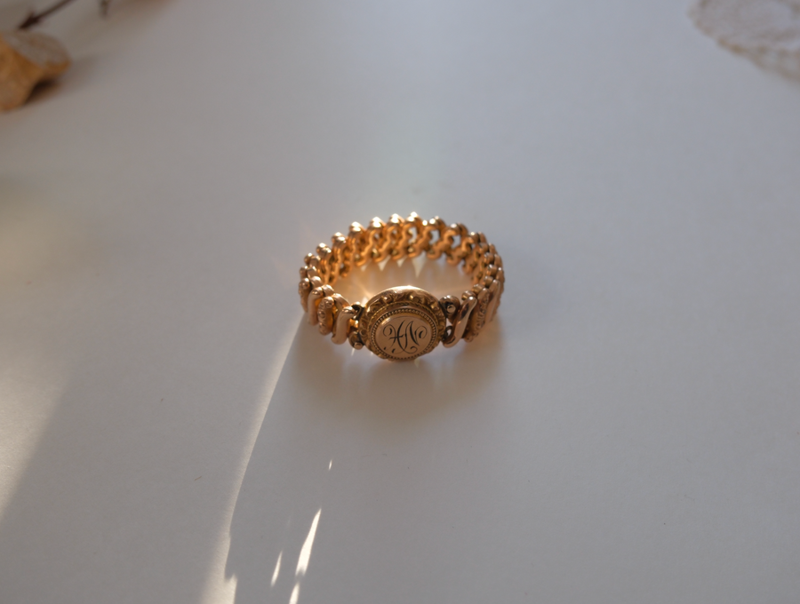 Antique H.N. Sweetheart Expansion Bracelet