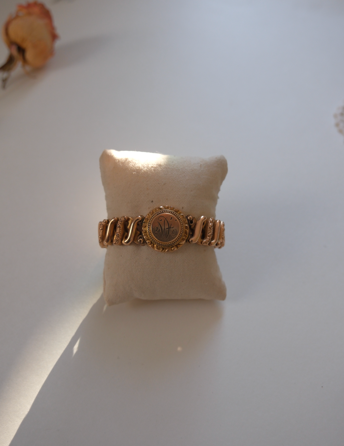Antique H.N. Sweetheart Expansion Bracelet