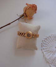 E.B. Antique Sweetheart Expansion Locket Bracelet