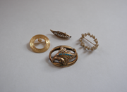 Vintage Garden Brooch Set - Stone Cooper