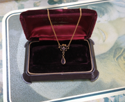 Thelma Antique Festoon Necklace - Stone Cooper