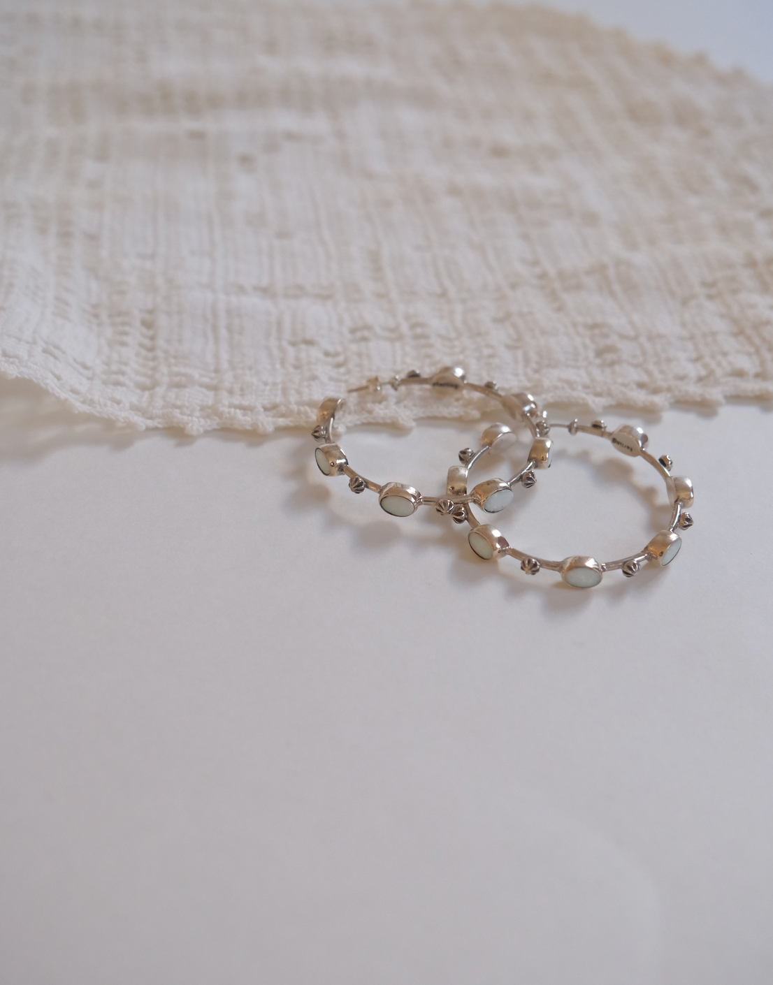 Opal Candy Hoops - Stone Cooper