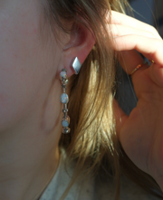 Sterling Kite Studs - Stone Cooper