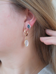 Sterling Kite Studs - Stone Cooper