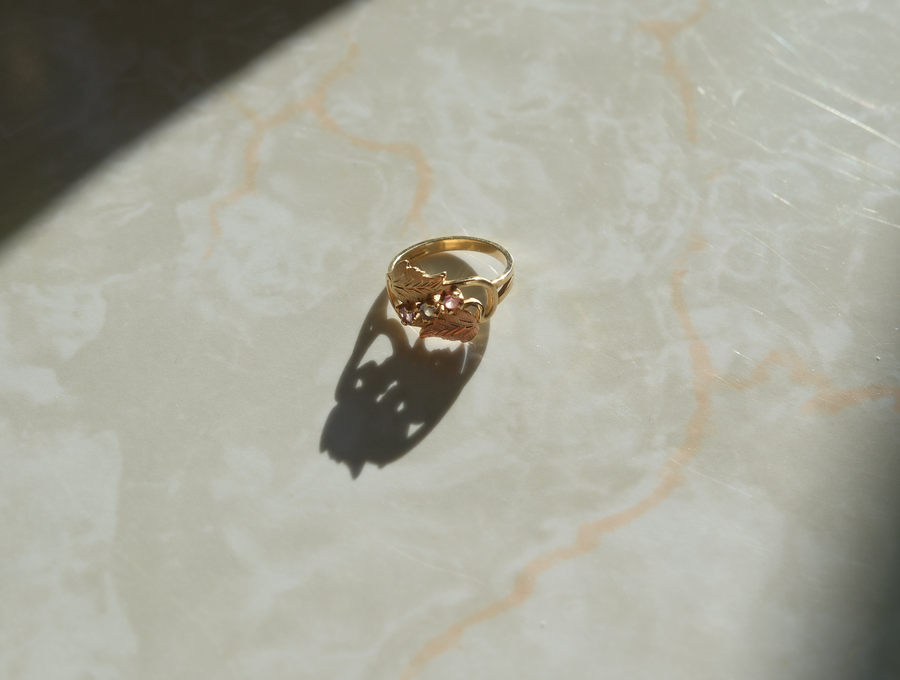 Vintage Black Hills 10K Birthstone Ring. (6.25) - Stone Cooper