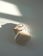 Emerald, Diamond Estate 10K Band (7) - Stone Cooper