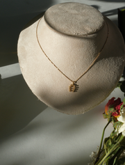14K Vintage Diamond Horseshoe Necklace - Stone Cooper