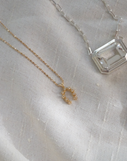 14K Vintage Diamond Horseshoe Necklace - Stone Cooper