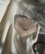 Sterling Herkimer Helly Necklace - Stone Cooper