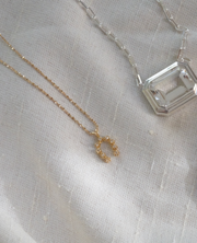 Sterling Herkimer Helly Necklace - Stone Cooper