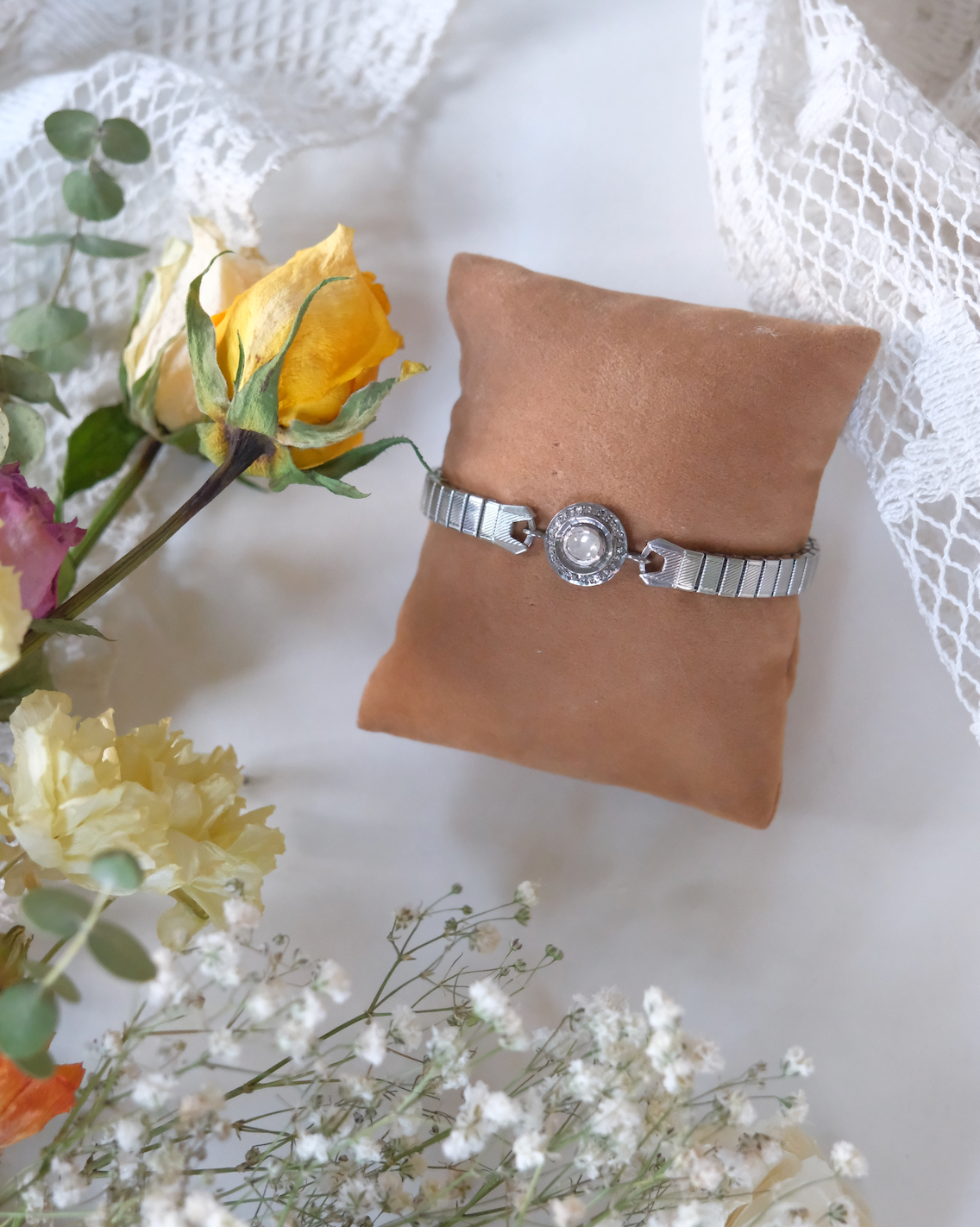 Frida Diamond Slice Watch Band Bracelets - Stone Cooper