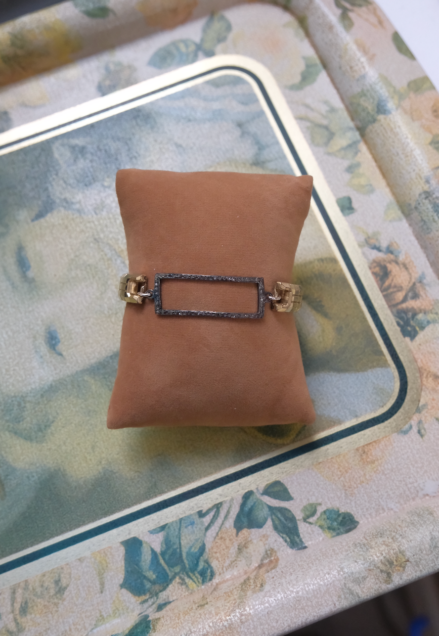 Diamond Buckle Vintage Watch-Band Bracelets - Stone Cooper